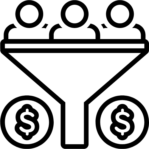image of a funnel