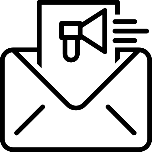 icon representing email marketing