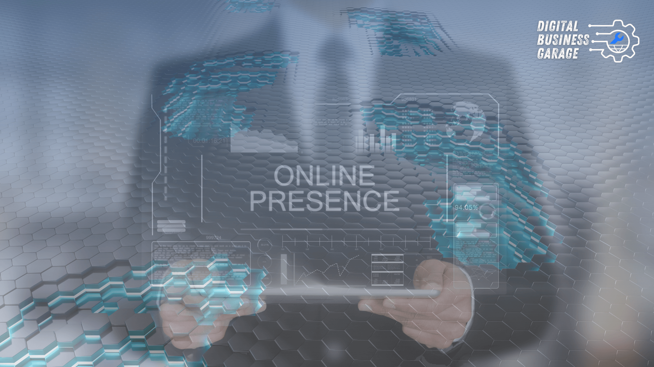 image showing a business person ho0lding a laptop