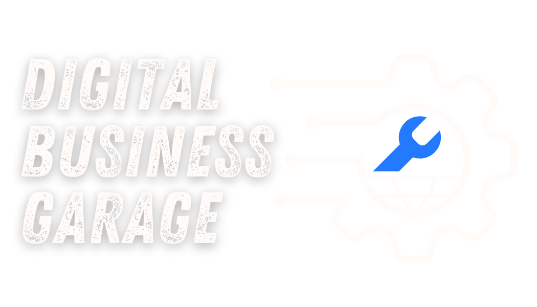 logo white - transp bckgrd icon af a white logo of Digital Business Garage