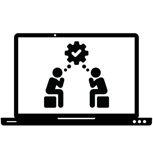 icon representing 1 to 1 workshop